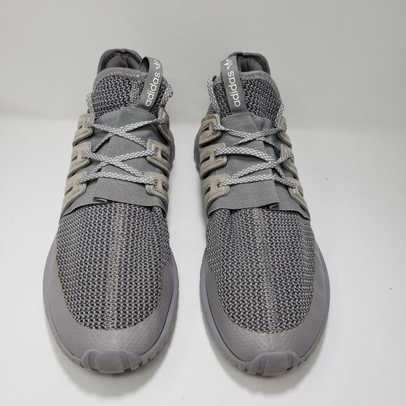 Adidas Tubular Radial Solid Grey Mens 13 - Picture 7 of 10
